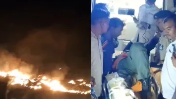 IAF said the aircraft crashed after a technical snag. 
