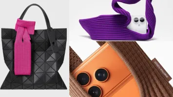 iPhone Pocket ISSEY MIYAKE Long Black iPhone Pocket ISSEY MIYAKE