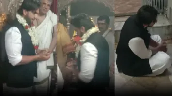 Ranveer Singh In Chamundeshwari Temple