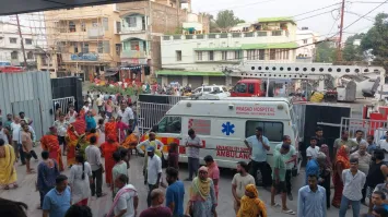 At least 10 killed in fire at hospital in Bihar's Muzaffarpur; rescue operation underway | Bihar - India TV News