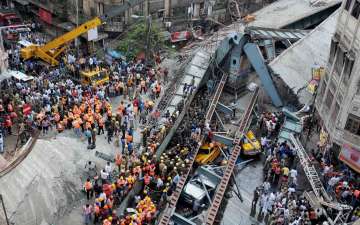 Kolkata flyover crash toll mounts to 24