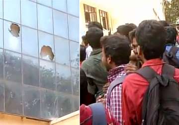 Students protest in Bengaluru after Class 12th Chemistry paper leaked 2nd time