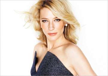 Academy Award winning actress Cate Blanchett flaunted a zany new look.