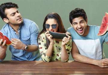 Sidharth Malhotra, Alia Bhatt and Fawad Khan