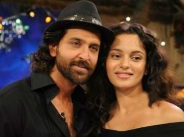 Hrithik Roshana and Kangana Ranaut