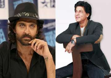 Hrithik Roshan and Shah Rukh Khan