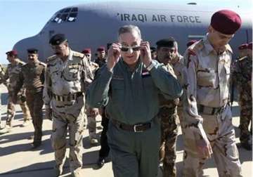 Iraqi Defense Minister Khaled al-Obeidi