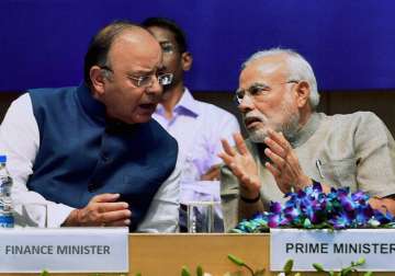 Arun Jaitley and Narendra Modi