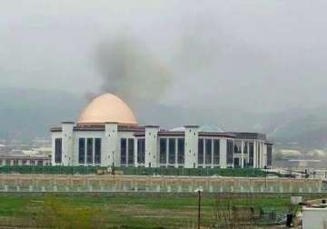 Rockets were fired at new Afghanistan Parliament building in Kabul