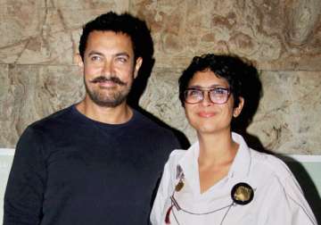 Aamir Khan with Kiran Rao