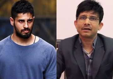 KRK and Sidharth Malhotra