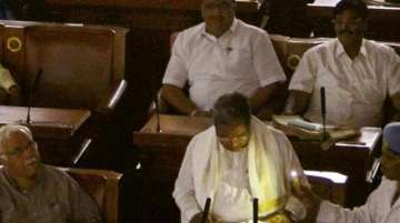 Karnataka CM Siddaramaiah presents state budget in torchlight Friday