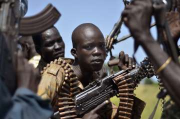 South Sudan soldiers