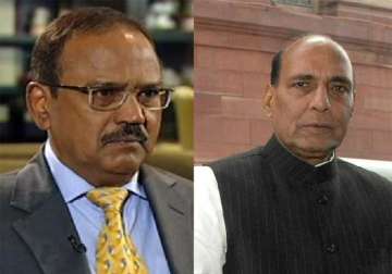 Ajit  Doval and Rajnath Singh
