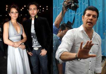 Adhyayan Suman with Kangana Ranaut, Aditya Pancholi