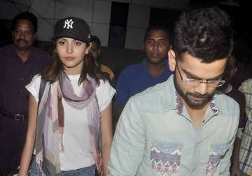 Virat Kolhi with Anushka Sharma