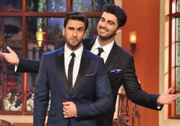 Arjun Kapoor with Ranveer Singh