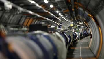A May 31, 2007 file photo shows a view of the Large Hadron Collider
