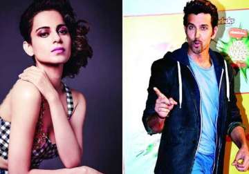 Kangana Ranaut and Hrithik Roshan