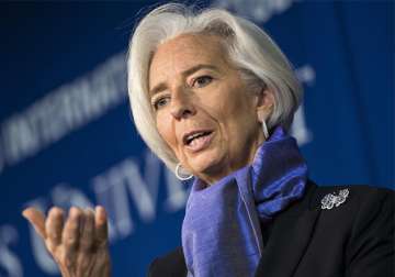 IMF chief Christine Lagarde