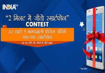 India Tv Smartphone Contest