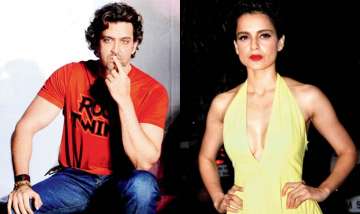 Hrithik Roshan and Kangana Ranaut