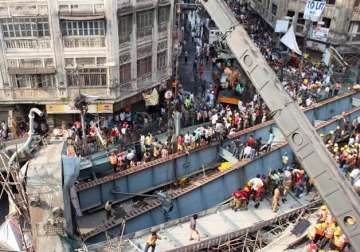 Kolkata’s under construction flyover comes crashing down
