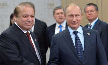 Vladmir Putin and Nawaz Sharif