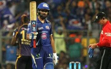 Rohit, Pollard help Mumbai thrash KKR by six wickets