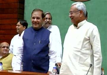 Nitish Kumar unanimously elected as Janata Dal (United) president