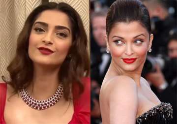 Sonam Kapoor and Aishwarya Rai