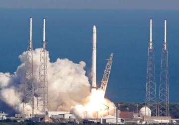 The SpaceX Falcon 9 rocke