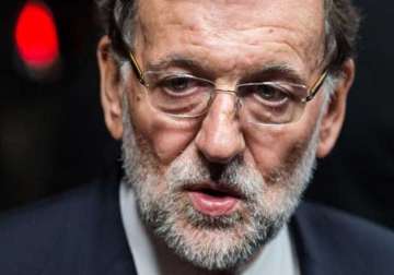 Spain's Prime Minister Mariano Rajoy 