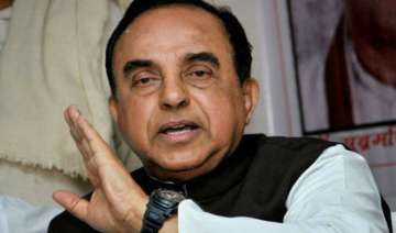 BJP leader Subramanian Swamy