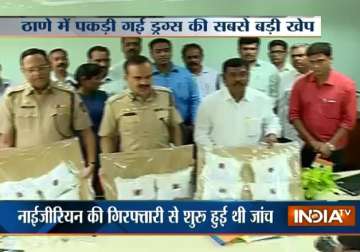 Rs 2200 crore drug bust in Thane linked to international drug mafia