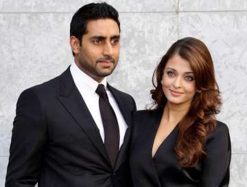 Abhishek Bachchan with wife Aishwarya