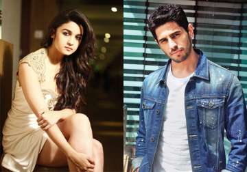 Alia Bhatt, Sidharth Malhotra