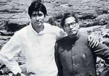 Amitabh Bachchan and Harivanshrai Bachchan