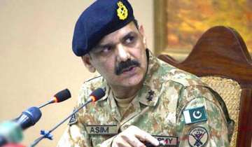 Pakistani Military spokesman Lieutenant General Asim Bajwa