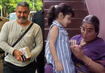 Aamir Kha, Kamal Hassan in Chachi 420 with Fatima Sana Sheikh