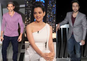 Hrithik Roshan, Kangana Ranaut, Adhyayan Suman