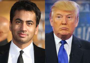 Kal Penn and Donald Trump