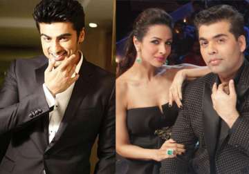 Karan Johar, Malaika Arora, Arjun Kapoor