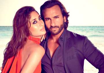 Kareena Kapoor with Saif Ali Khan