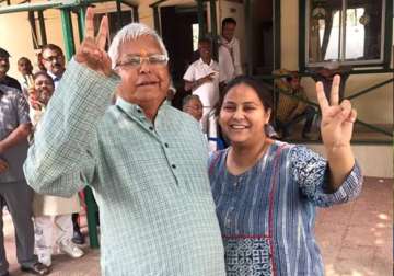 Lalu Yadav replaces Rabri Devi with Misa Bharti as RS candidate