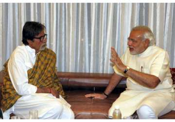 Amitabh Bachchan, Narendra Modi