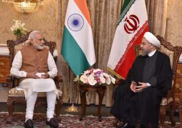 PM Modi accorded ceremonial welcome in Tehran, holds talk with Iranian President