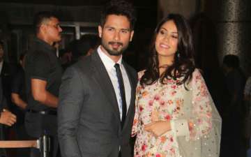 Shahid Kapoor with Mira Rajput