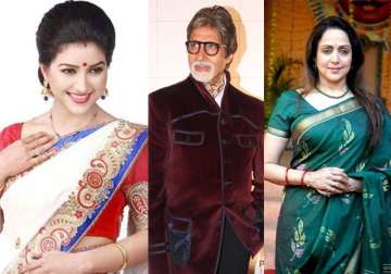 Angoorlata Deka, Amitabh Bachchan, Hema Malini