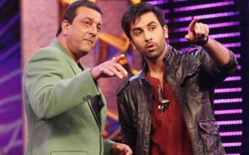 Sanjay Dutt with Ranbir Kapoor